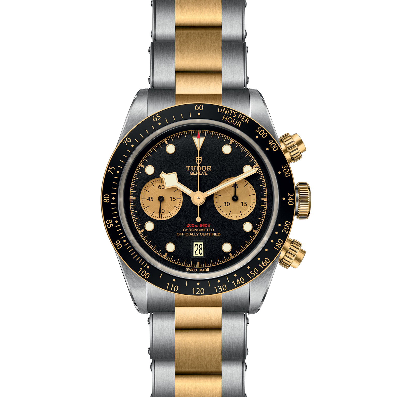 Tudor Black Bay Chrono S&G 41mm Steel And Gold